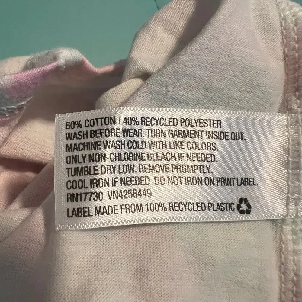 Cat & Jack Girls' Green, Pink and Purple Tie-Dye Tank Top - Size XS